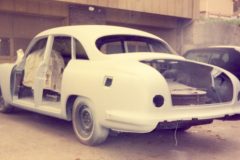 Al primered, had to modify the barn style door hinges to become adjustabe to make the body lines line up perfectly