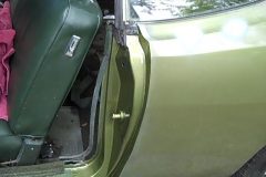 The repair turned out nice and the door shut great again, it wasn't before