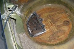 Made my own patch panel and welded it in