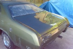 Starting to see the excellent gloss of Nason's 498 clear