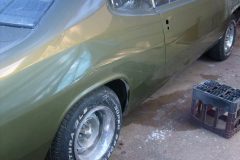 The quarter panel repair turned out good as well