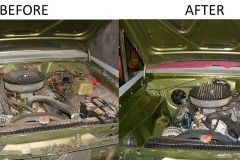 Even had to redo the engine compartment as it went to hell over the years