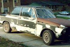 Started the DA sanding process and some primering