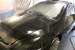 Car is ready to unmask, will start color sanding the paint to buff the following day