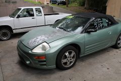 This was a car lot car, someone had already did a bad job of matching the paint but all the dealer waned was the hood fixed