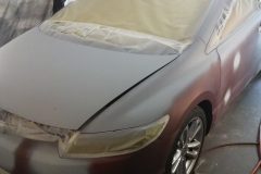 Primer ready to be sanded.