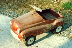 Late 40's Pedal Car needing a restore