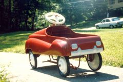 40's Pedal car got restored