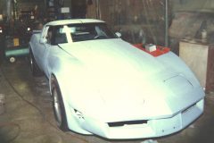 1980 Corvette Primered and Ready to sand and paint