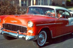 1955 Chevy 2 door Hard Top Finished and going home